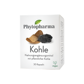 Phytopharma Kohle Kapseln – Activated Charcoal Capsules box (30)